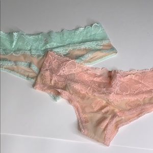 Pink Victoria’s Secret Panties 2 💕💕 NWT